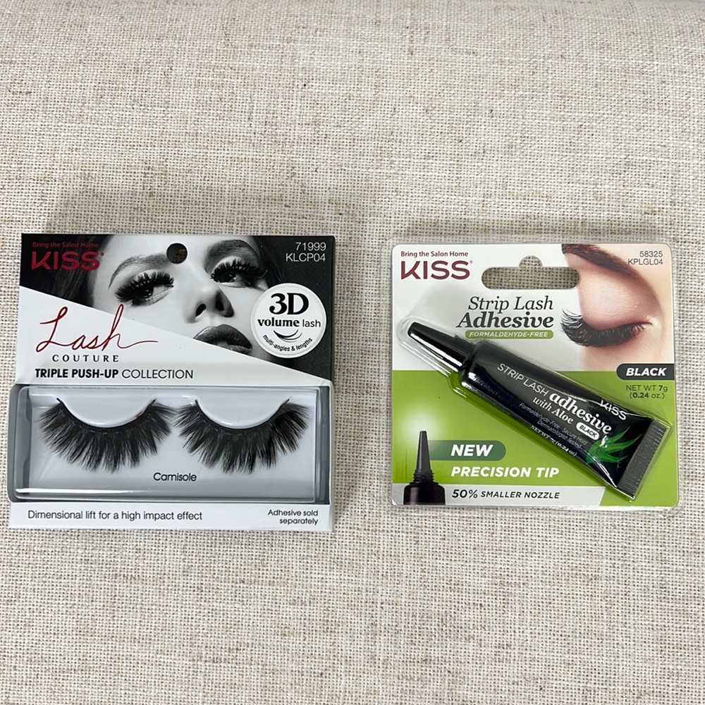 Kiss Lash Couture Triple Push-Up Camisole
 And Adhesive 3 for $20